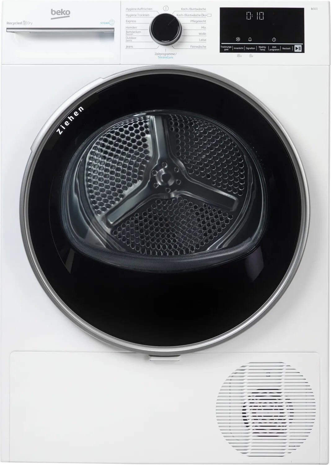 Wärmepumpentrockner 8 kg Beko B3T42249S, freistehend, 59,8 cm breit, ProSmart