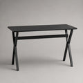 Schreibtisch aus Metall Schwarz 120cm