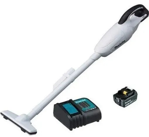 Akku-Staubsauger Makita DCL180SFW, bis 33 min Laufzeit, 0,65 l Behälter, Abluftfilter