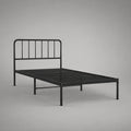 Metallbett Schwarz 90x200 cm