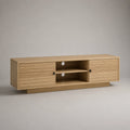 TV-Schrank aus Eichenholz 180x40x50 cm