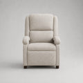 Sessel aus Polyestergewebe Beige 90x80x100cm