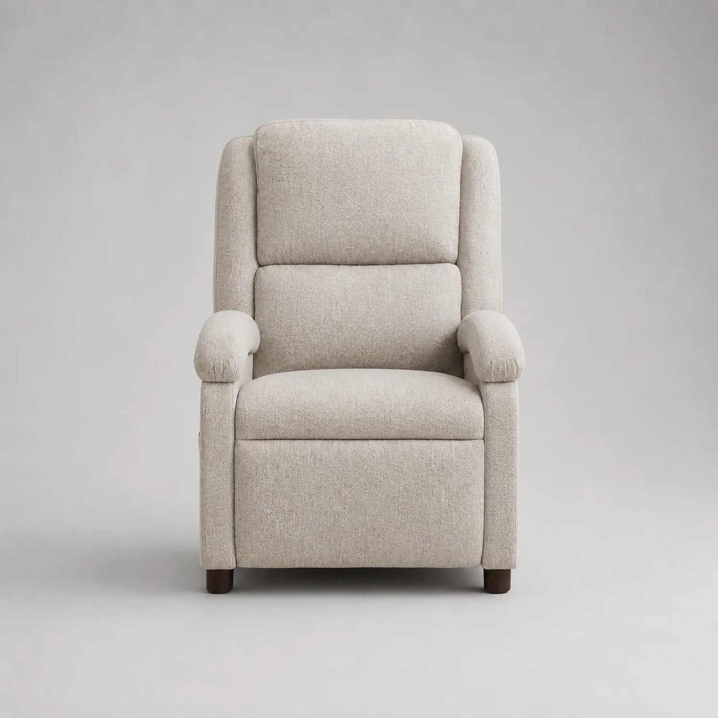 Sessel aus Polyestergewebe Beige 90x80x100cm