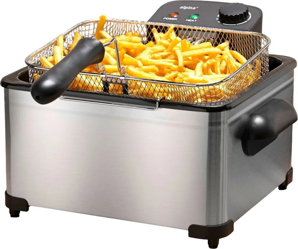 Elektro-Fritteuse Alpina , 5 l Fassungsvermögen, 2.000 W