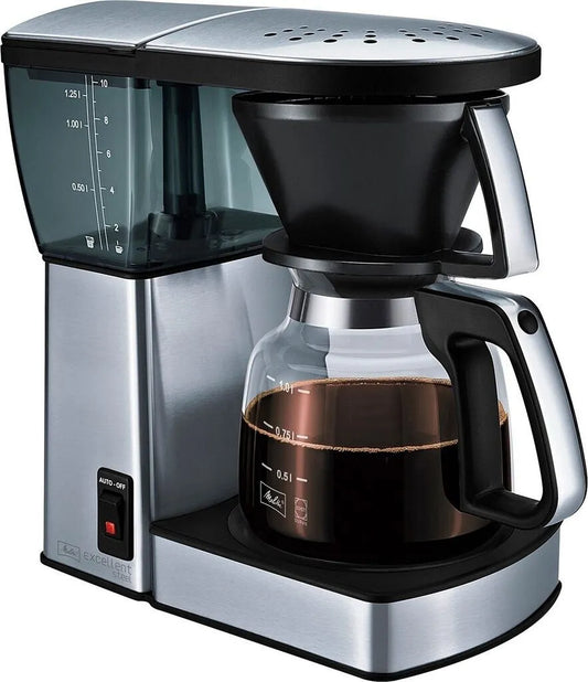 Filterkaffeemaschine Melitta Excellent 4.0, 1,25 l Wassertank, schwarz