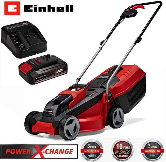 Akku-Rasenmäher Einhell City Rasenmäher GE-CM 18/30 Li-18 V (3413157x), 30 cm Schnittbreite, für bis 150 m²