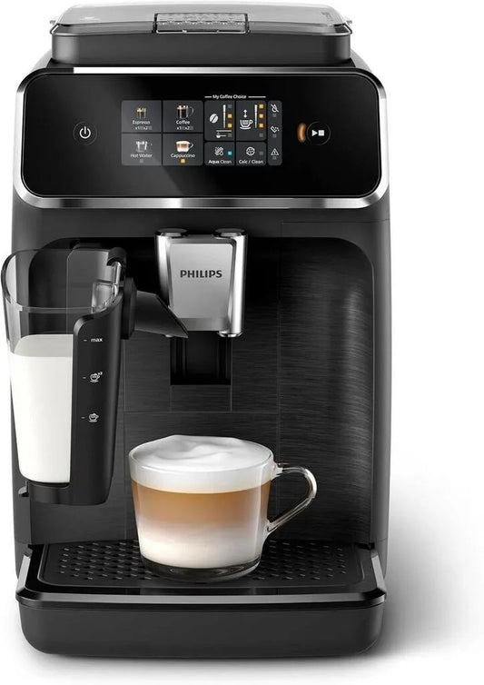 Kaffeevollautomat Philips Series 2300 – Oberfläche matt, Scheibenmahlwerk, Keramikmahlwerk, Aqua Clean, LatteGo, AquaClean Filter