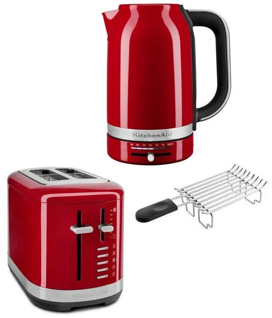 Frühstücksset KitchenAid 5KEK1701 + 5KMT2109, rot