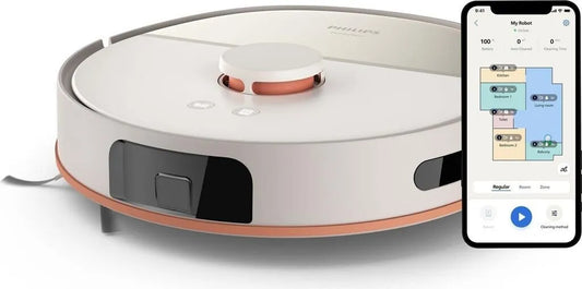 Wischroboter Philips XU5000, 0,26 l Behälter, EPA-Filter, Akkubetrieb