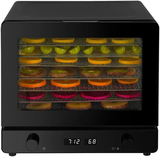 Dörrgerät Maxxo NIR+ Infrarot-Dörrautomat XXL 500W 28,5L, aus Edelstahl