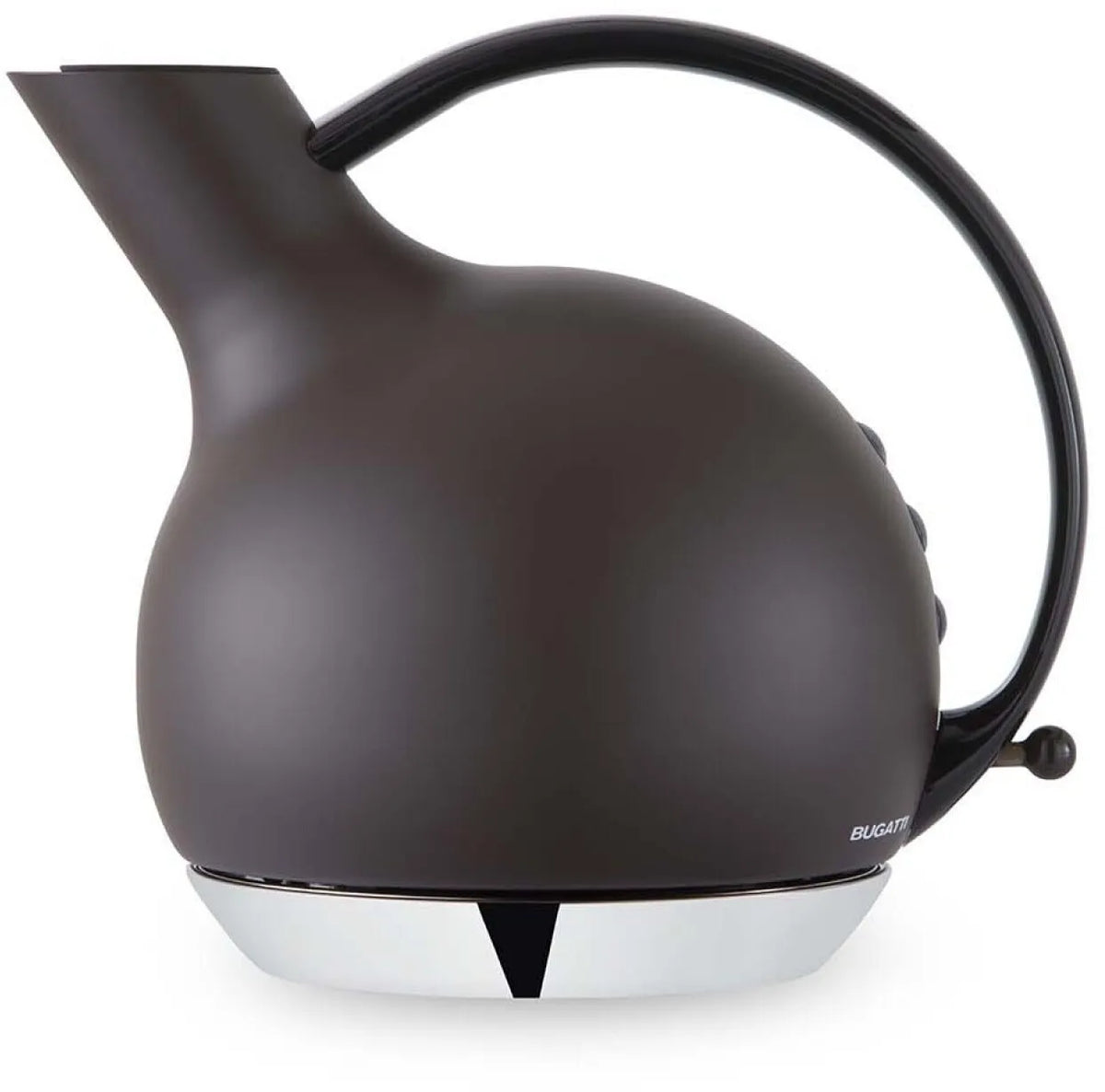 Wasserkocher mit Filter Bugatti Giulietta – Farbton Marrone, 1,2 l Fassungsvermögen, 2.400 W, aus Edelstahl