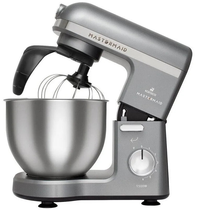 Food Processor Karaca Doppelgriff Mastermaid Chef 1500W space gray, grau