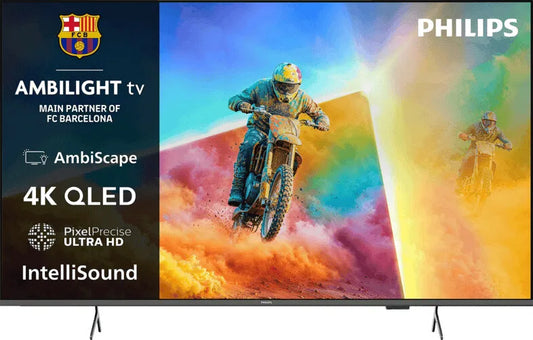 55 Zoll 4K-Fernseher Philips PQS8651, 3.840 x 2.160 Pixel, HDR, QLED, mit TITAN OS